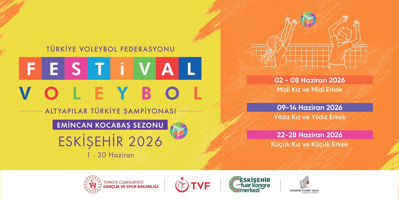 Festival Voleybol Heyecanı Eskişehir’de Yaşanacak