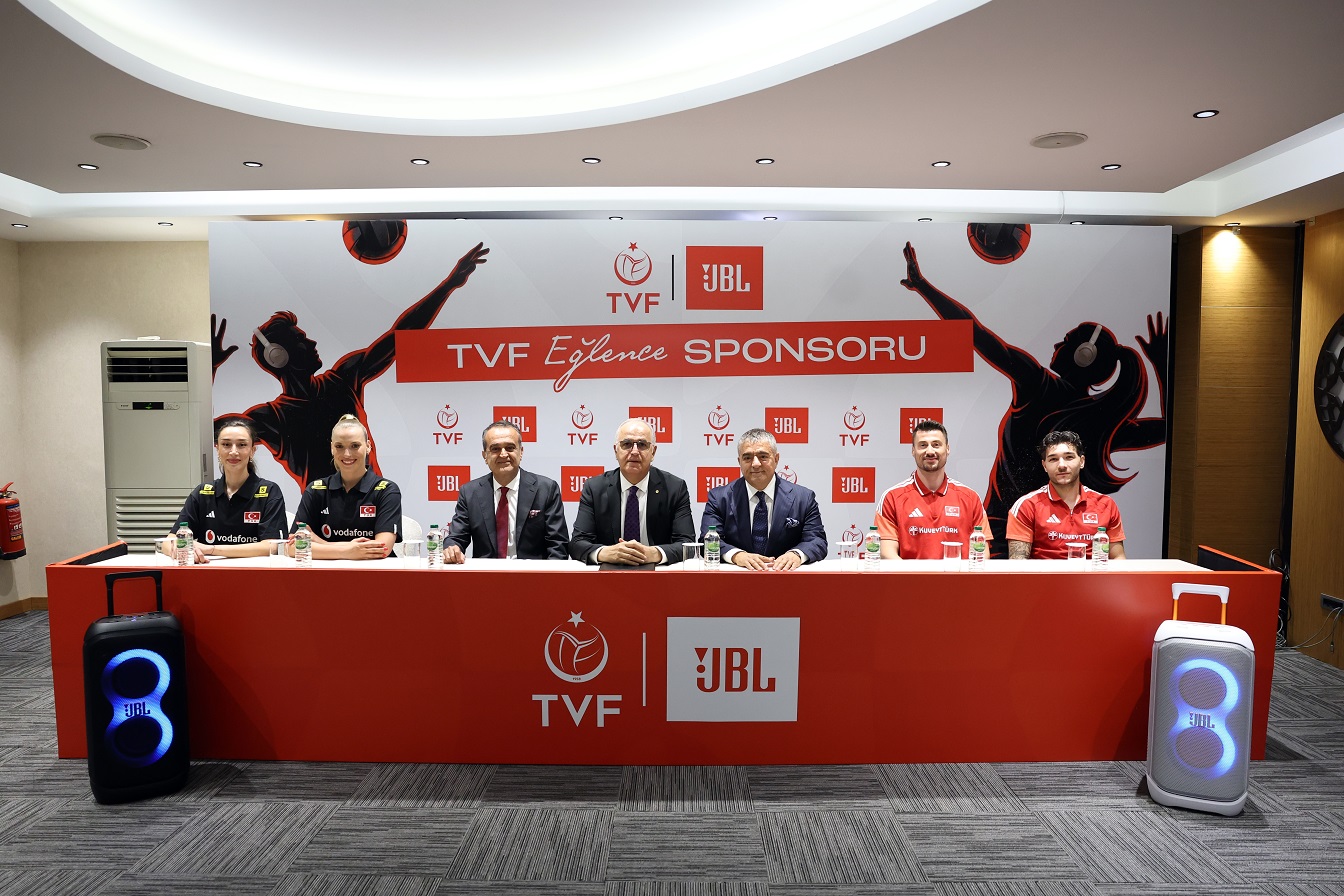 JBL Türkiye, Voleybol Milli Takımlar Resmi Sponsoru Oldu