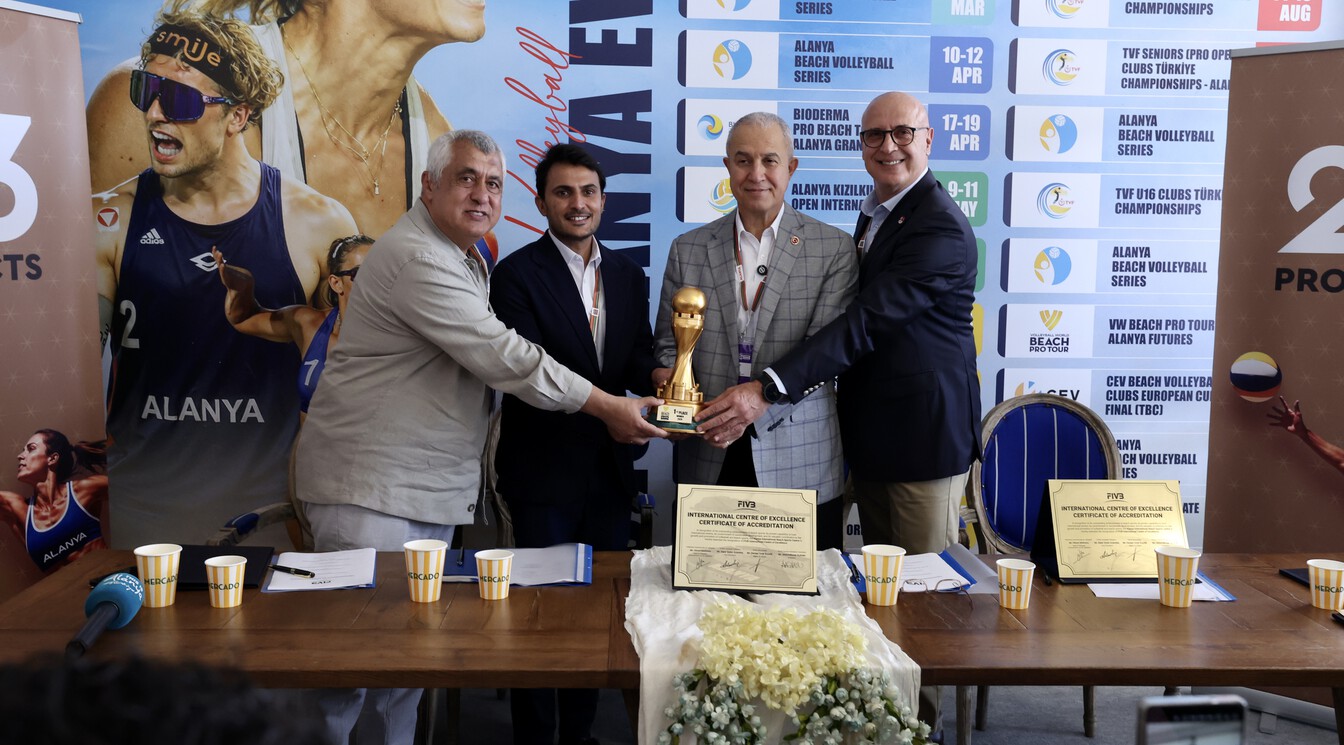 Alanya, Dünyanın İkinci FIVB Mükemmeliyet Merkezi Oldu
