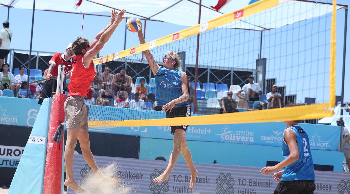 2026 VW Beach Pro Tour Futures Balıkesir Etabı'nda İkinci Gün Sona Erdi