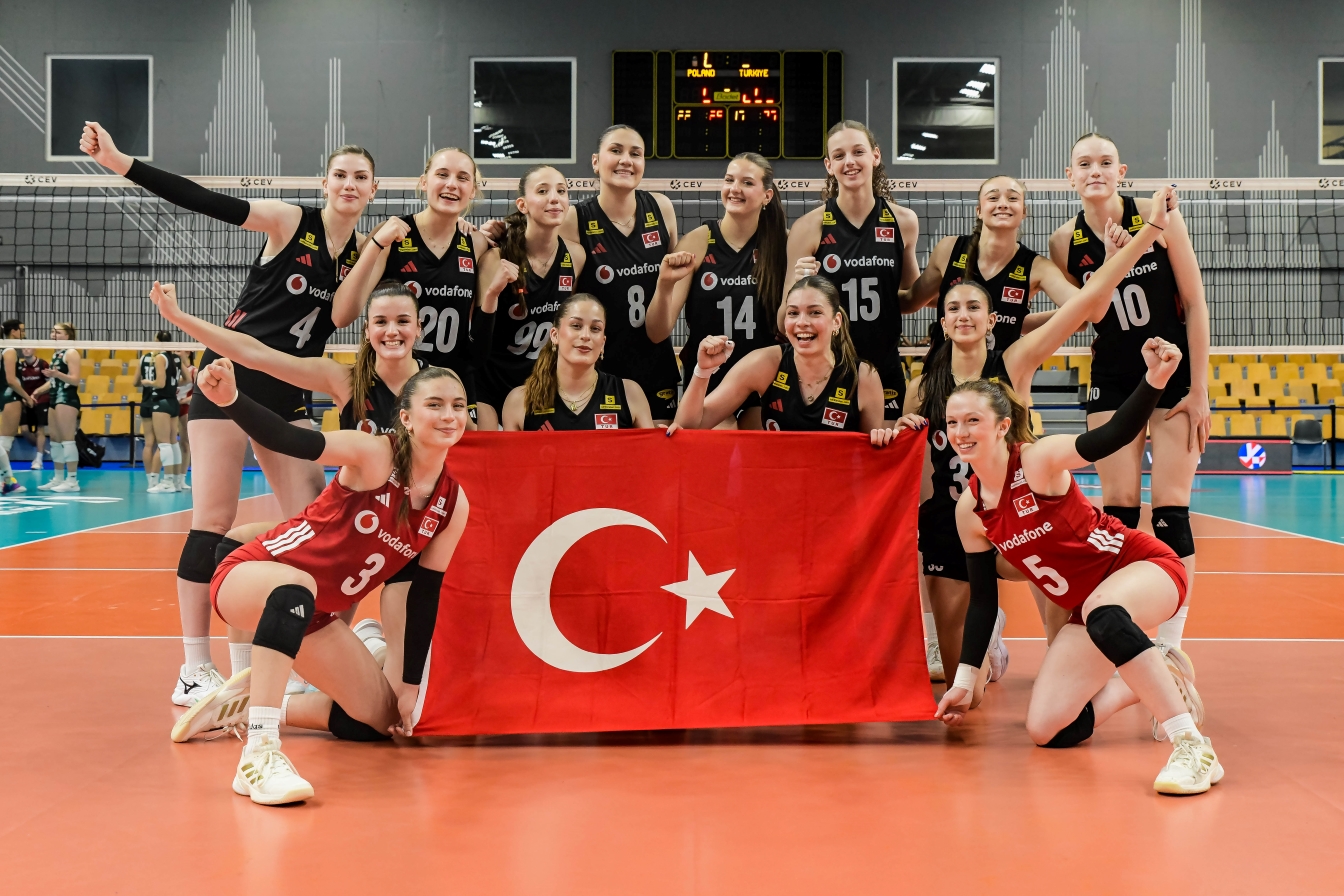 U18 Kadın Milli Takımımız, Avrupa Şampiyonası'nda Üçte Üç Yaptı
