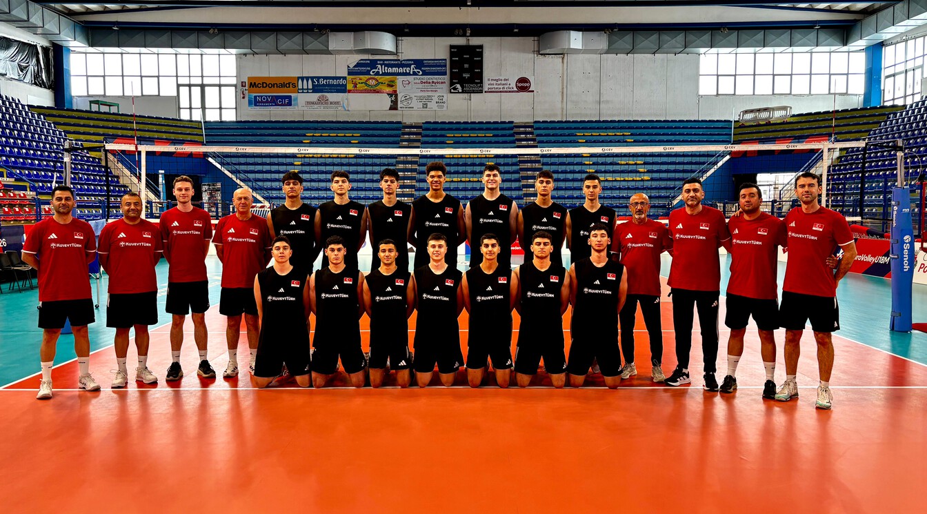 U18 Erkek Milli Takımımız Avrupa Şampiyonası'nda Sahaya Çıkıyor
