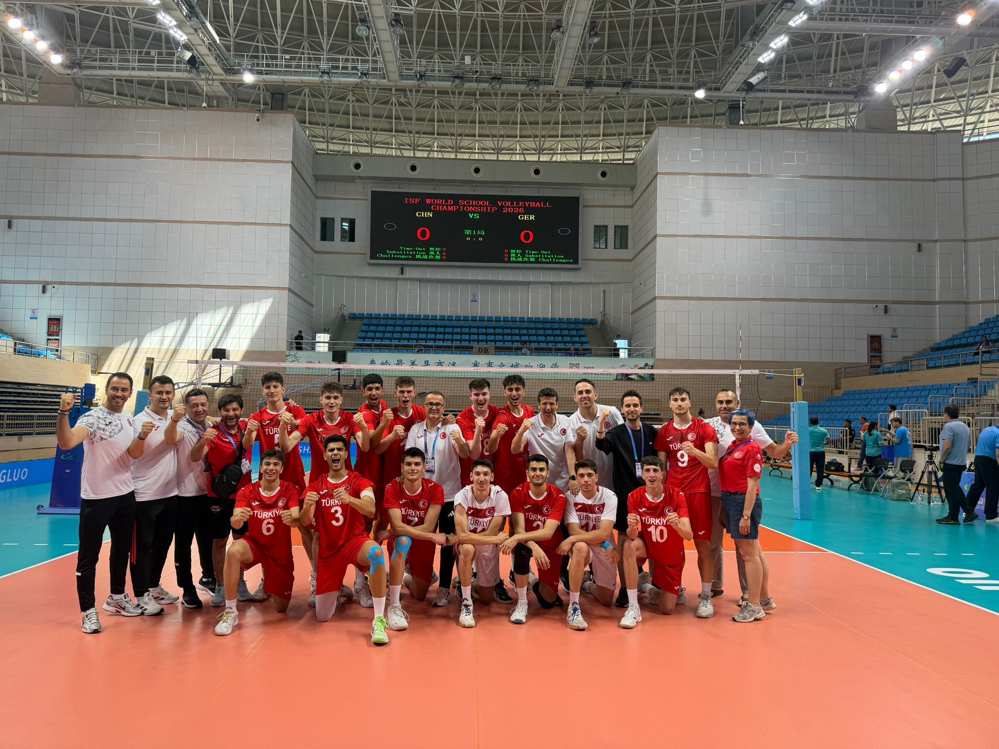 TVF Spor Lisesi ve Sancaktepe Okyanus Koleji Dünya Şampiyonası'nda Yarı Finalde