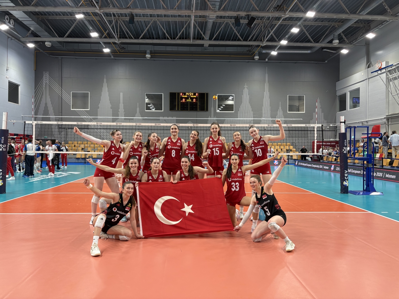 U18 Kadın Milli Takımımız, Avrupa Şampiyonası'nda Yarı Finalde