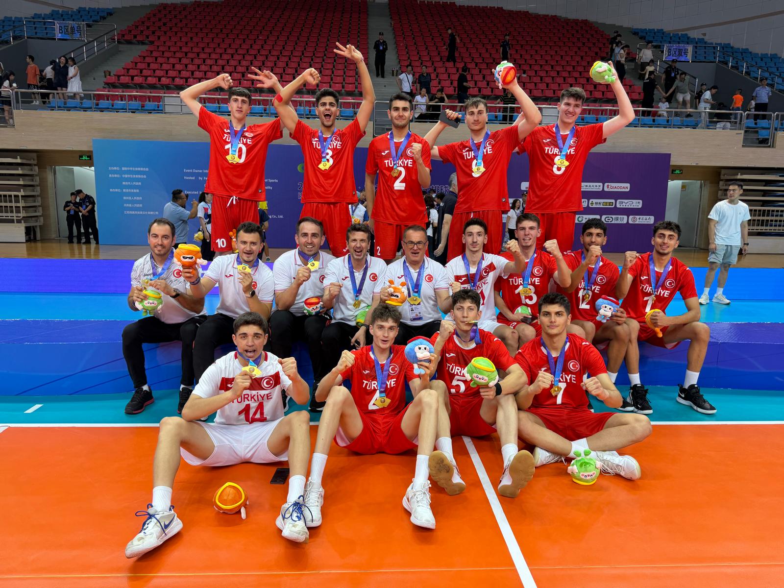 TVF Spor Lisesi Erkek Voleybol Takımımız Dünya Şampiyonu
