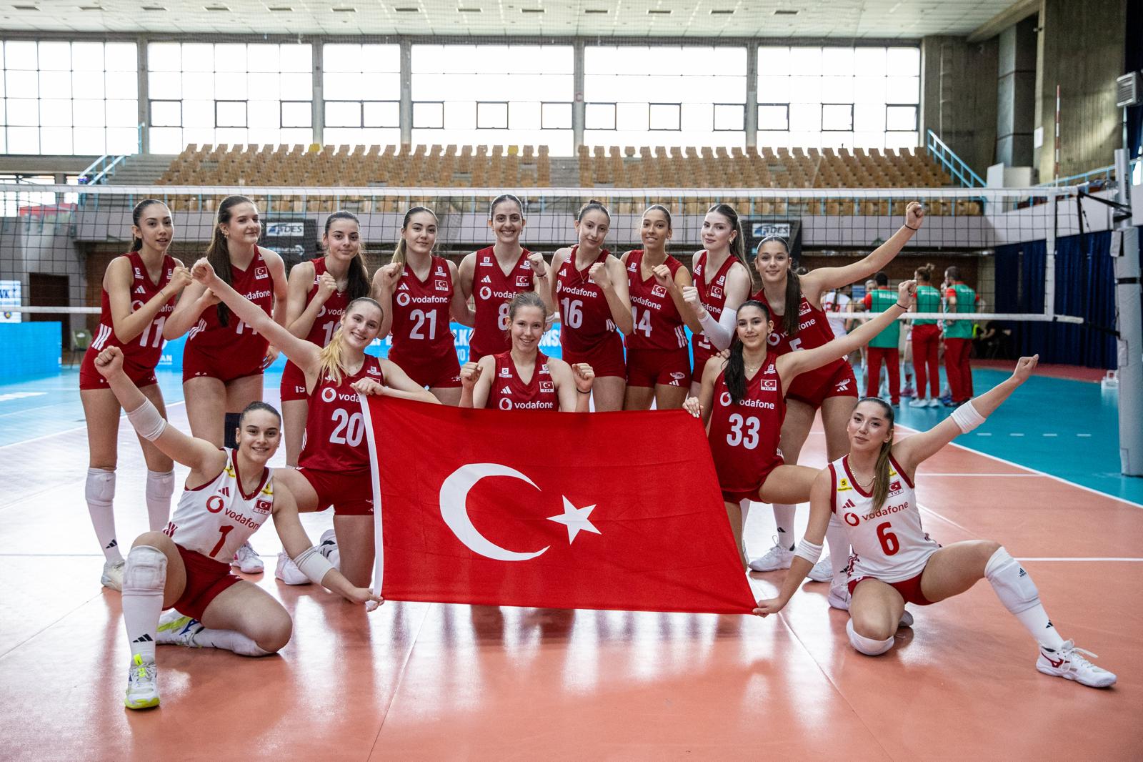 U17 Kadın Milli Takımımız, Balkan Şampiyonası'nda Dörtte Dört Yaptı