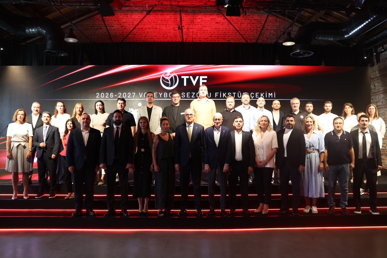 SMS Grup Efeler Ligi'nde 2026-2027 Voleybol Sezonunun Fikstür Çekimi Yapıldı