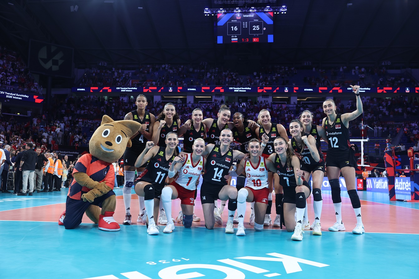Filenin Sultanları, CEV Trendyol 2026 Avrupa Şampiyonası'nda 2'de 2 Yaptı