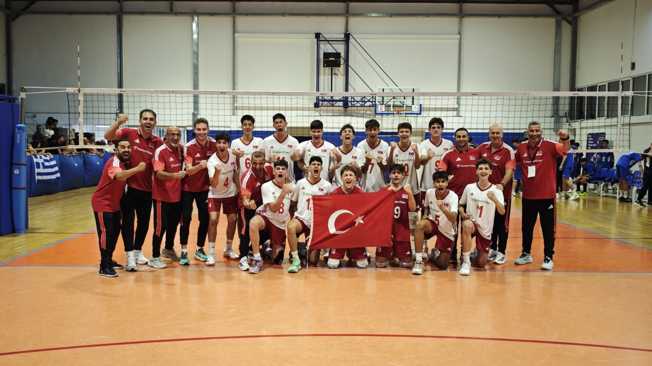 U16 Erkek Milli Takımımız, Yunanistan'ı 3-1 Mağlup Etti