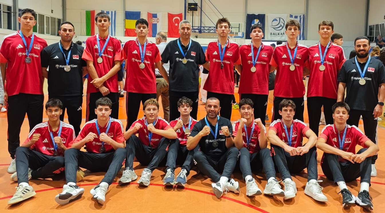 U16 Erkek Milli Takımımız Balkan İkincisi