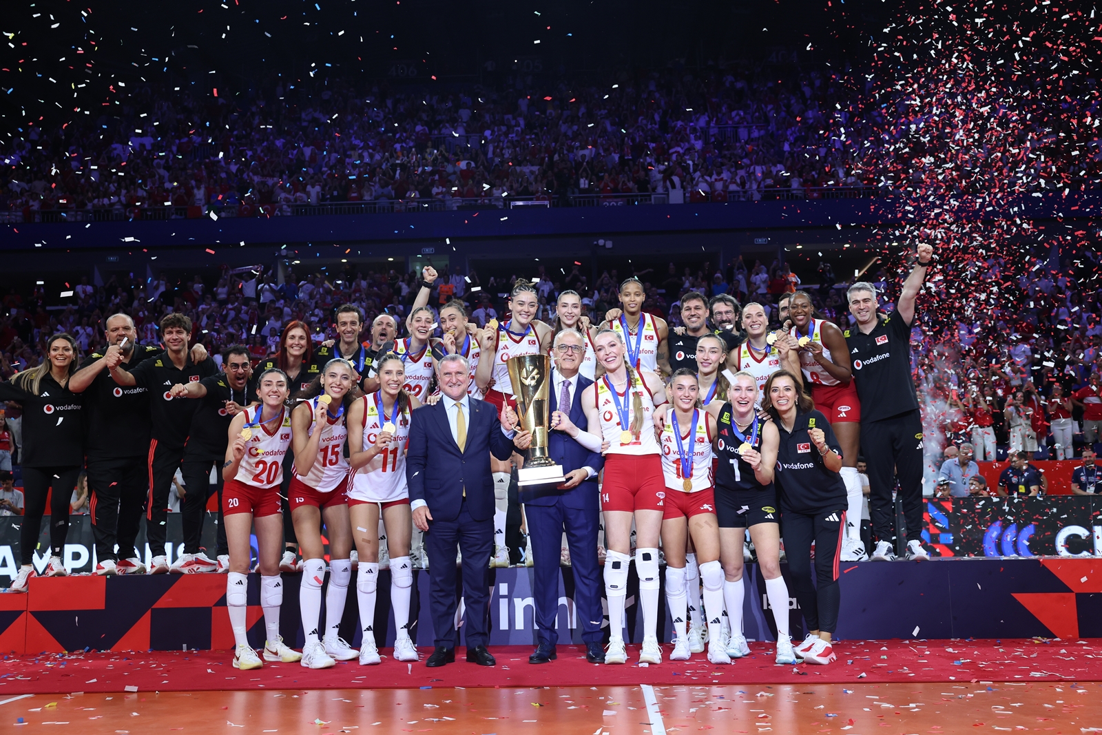 CEV Trendyol 2026 Avrupa Şampiyonası'nda Kupa ve Madalya Sahiplerini Buldu