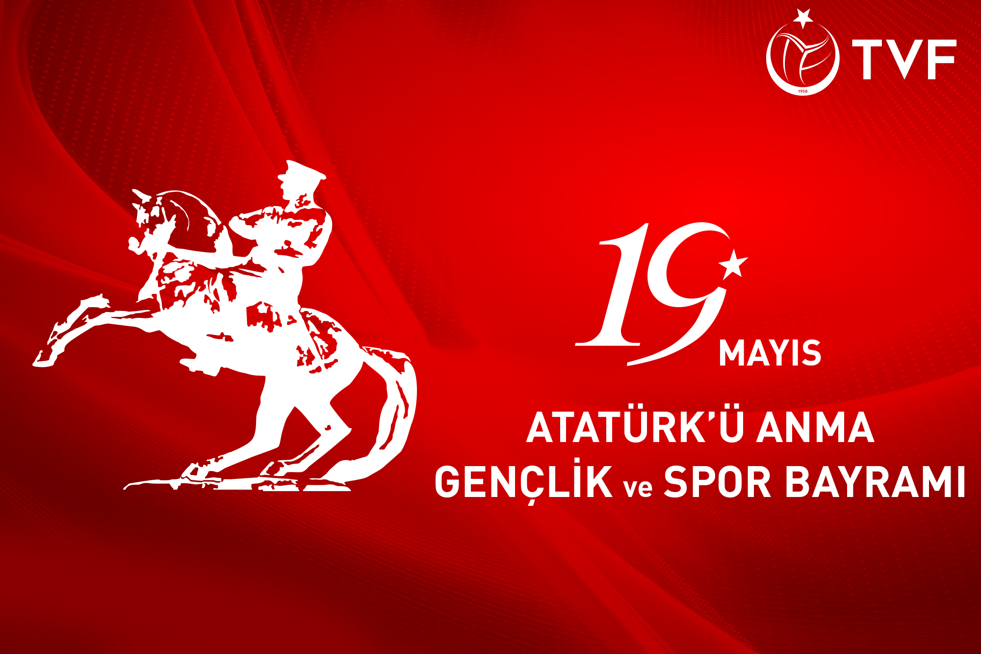 19 Mayıs Atatürk'ü Anma, Gençlik ve Spor Bayramı Kutlu Olsun